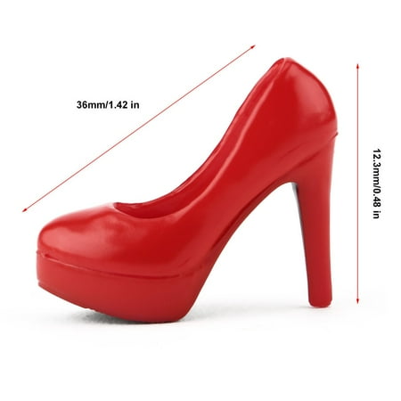 12inch Female Figure Accessories Shoes-1//6 Scale High Heels Platform Shoes B